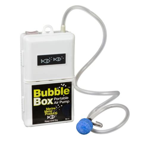 marine metal bubble box portable air pump|marine bubble box.